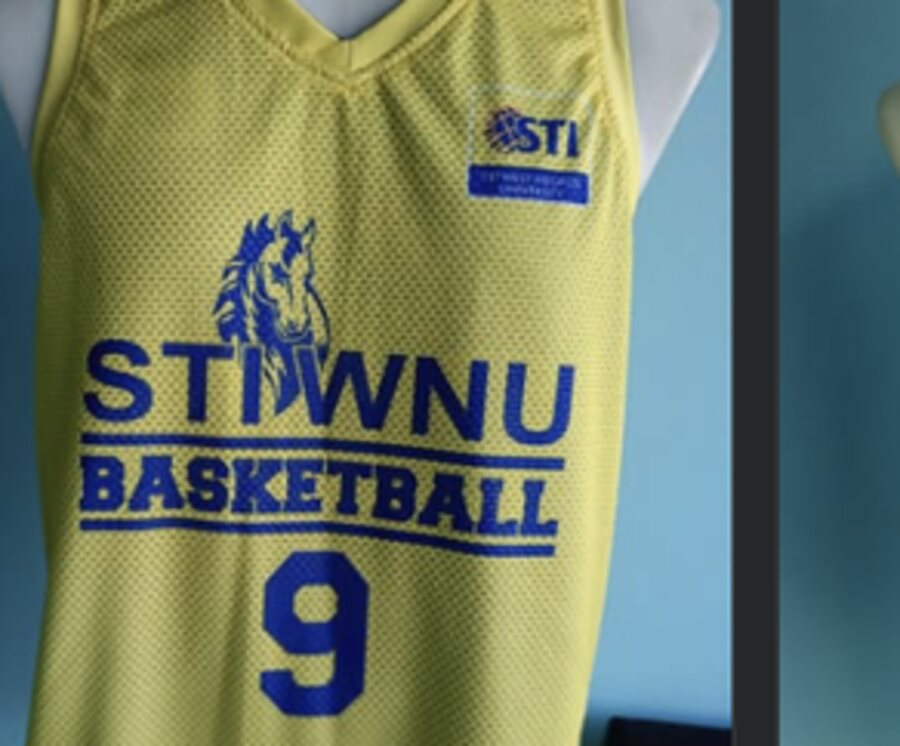 STI WNU Basketball Jersey — Away